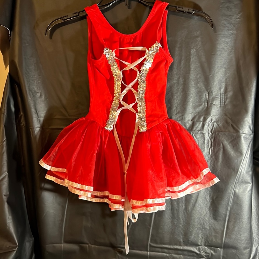Red tutu ballet costume NWOT